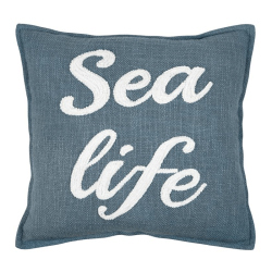 Coussin Arcachon cobalt