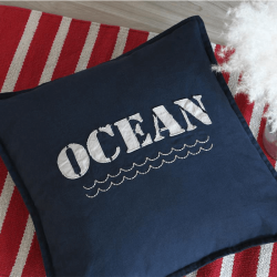 Coussin Fregate marine