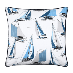 Coussin Fregate bleu