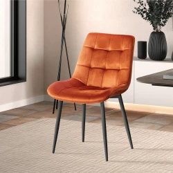 Chaise Juta orange