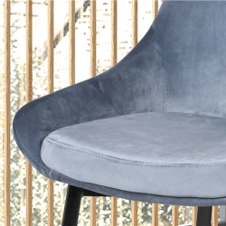 Chaise Mirano bleu