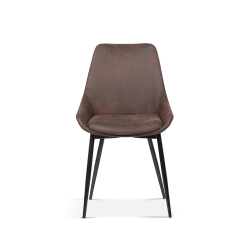 Chaise Mirano brun