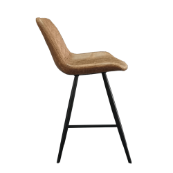 Tabouret Alicante cognac