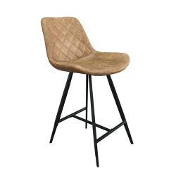 Tabouret Alicante cognac