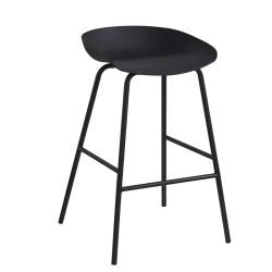 Tabouret Anna noir