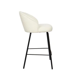 Tabouret June blanc