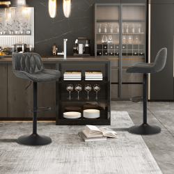 Tabouret Lola noir