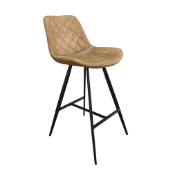 Tabouret Palmas cognac