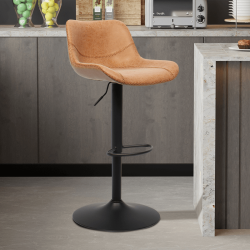 Tabouret Tilda cognac