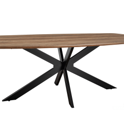 Table Aziz ovale 200cm mango