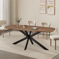 Table Aziz ovale 200cm mango