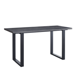 Table de comptoir Alexander 180cm brun foncé