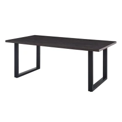 Table Alexander 200cm brun foncé