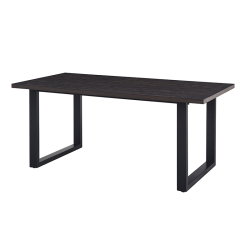 Table Alexander 180cm brun foncé