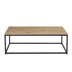 Table basse Dallas chene vieilli