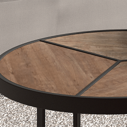 Table basse Laveu mangolia