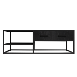 Table basse Madeira 120cm mangolia noir