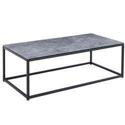 Table basse Tampa gris pierre