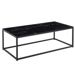 Table basse Tampa marbre noir