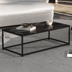 Table basse Tampa marbre noir