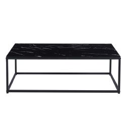 Table basse Tampa marbre noir