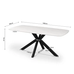 Table Apollo blanche