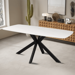 Table Apollo blanche