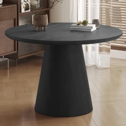 Table Miklos 120cm décor brun