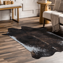 Tapis Vache brun