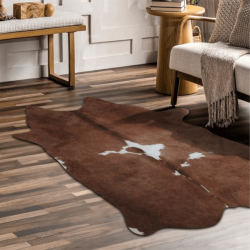 Tapis Vache marron