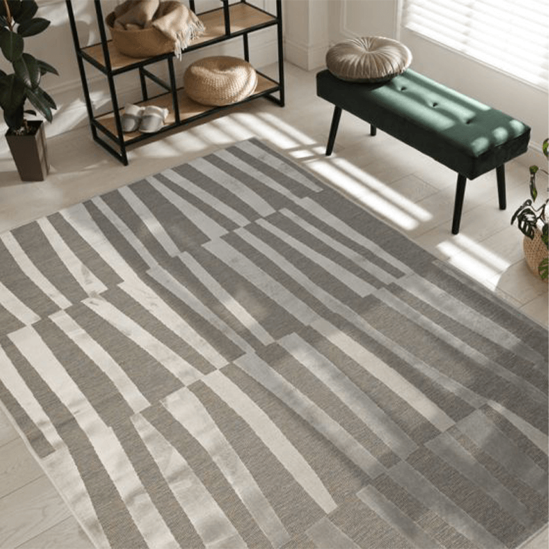 Tapis Silk Effect Lines