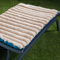 coussin pour transat DUO Petrole/Lin