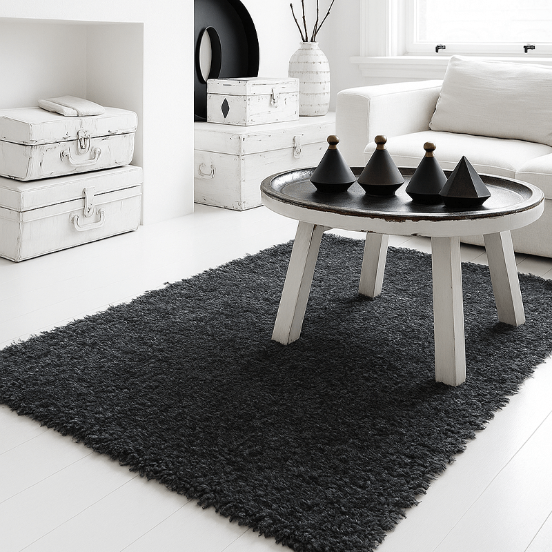 Tapis Luxus gris
