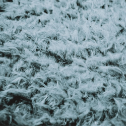 Tapis Wild bleu clair