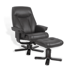 Fauteuil relax Maxico noir