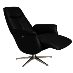Fauteuil relax Lilla noir