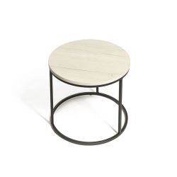Table basse Odil set de 2 blanc