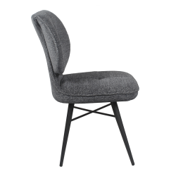 Chaise Krokus gris foncé