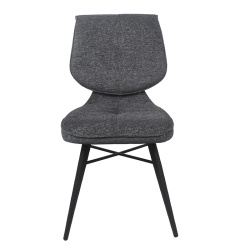 Chaise Krokus gris foncé