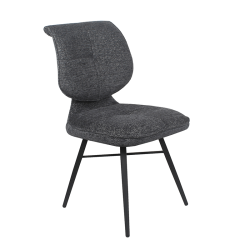 Chaise Krokus gris foncé