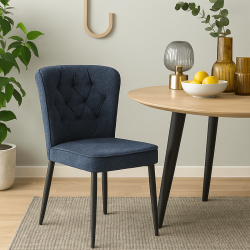 Chaise Lorena bleu