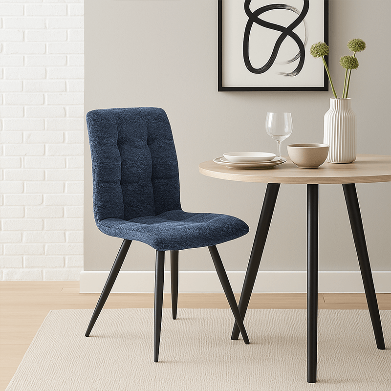 Chaise Rasmus bleu