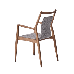 Chaise Samuel bois gris clair