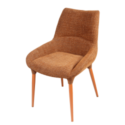 Chaise Shell orange