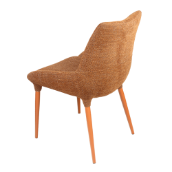 Chaise Shell orange