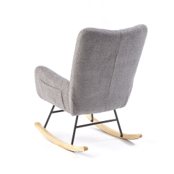 Chaise Stark à bascule gris foncé