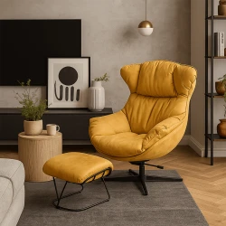 Fauteuil Airplane Lounge jaune