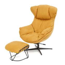 Fauteuil Airplane Lounge jaune