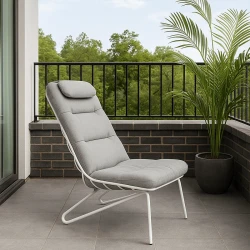 Chaise Alix extérieur blanc