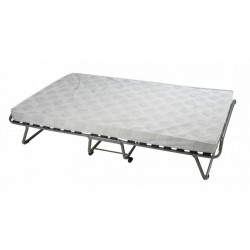 Le lit pliant 120 cm Luxe est un pratique, spacieux et de qualité!